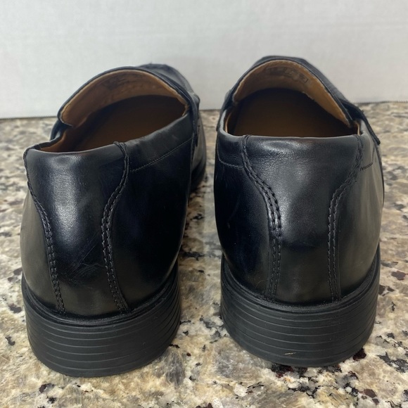 Clarks Originals Leather penny-slot loafers Black 11 - Picture 12 of 15